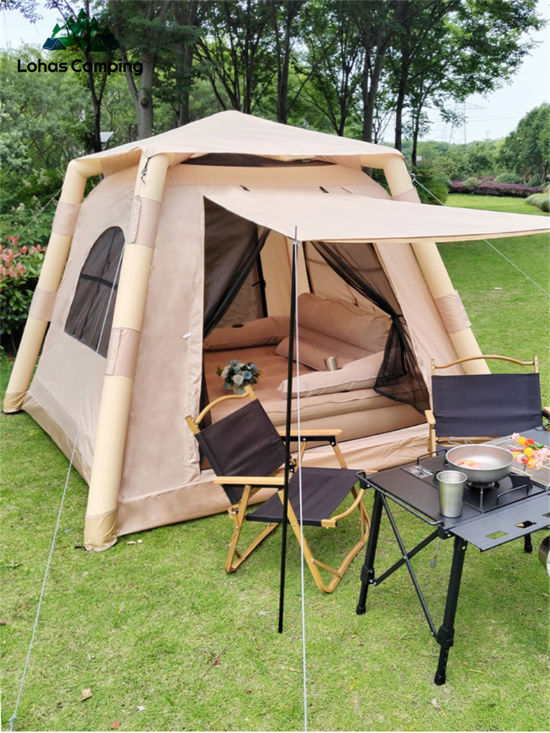 Jinli Outdoor Camping - Lohascamping tenda udara Kemah besar, untuk