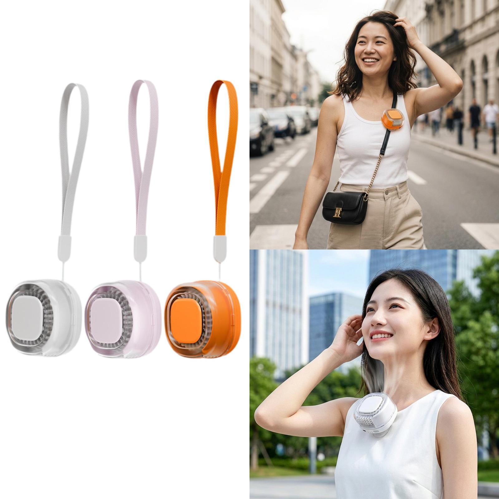 Outdoor Camping Fans - Kipas Pinggang Portabel Bebas Genggam, Mini