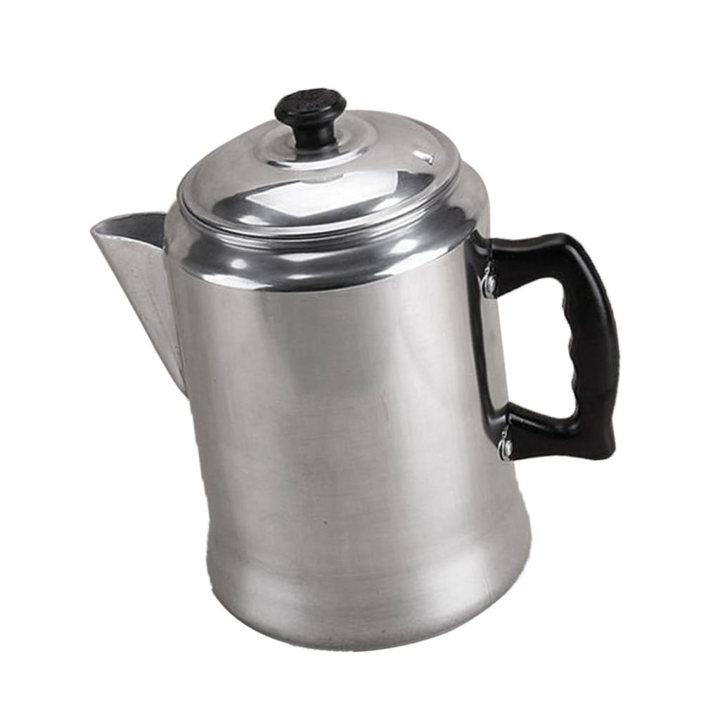 Outdoor Camping Kettle - Ketel Kopi Aluminium Alloy untuk Berkemah,