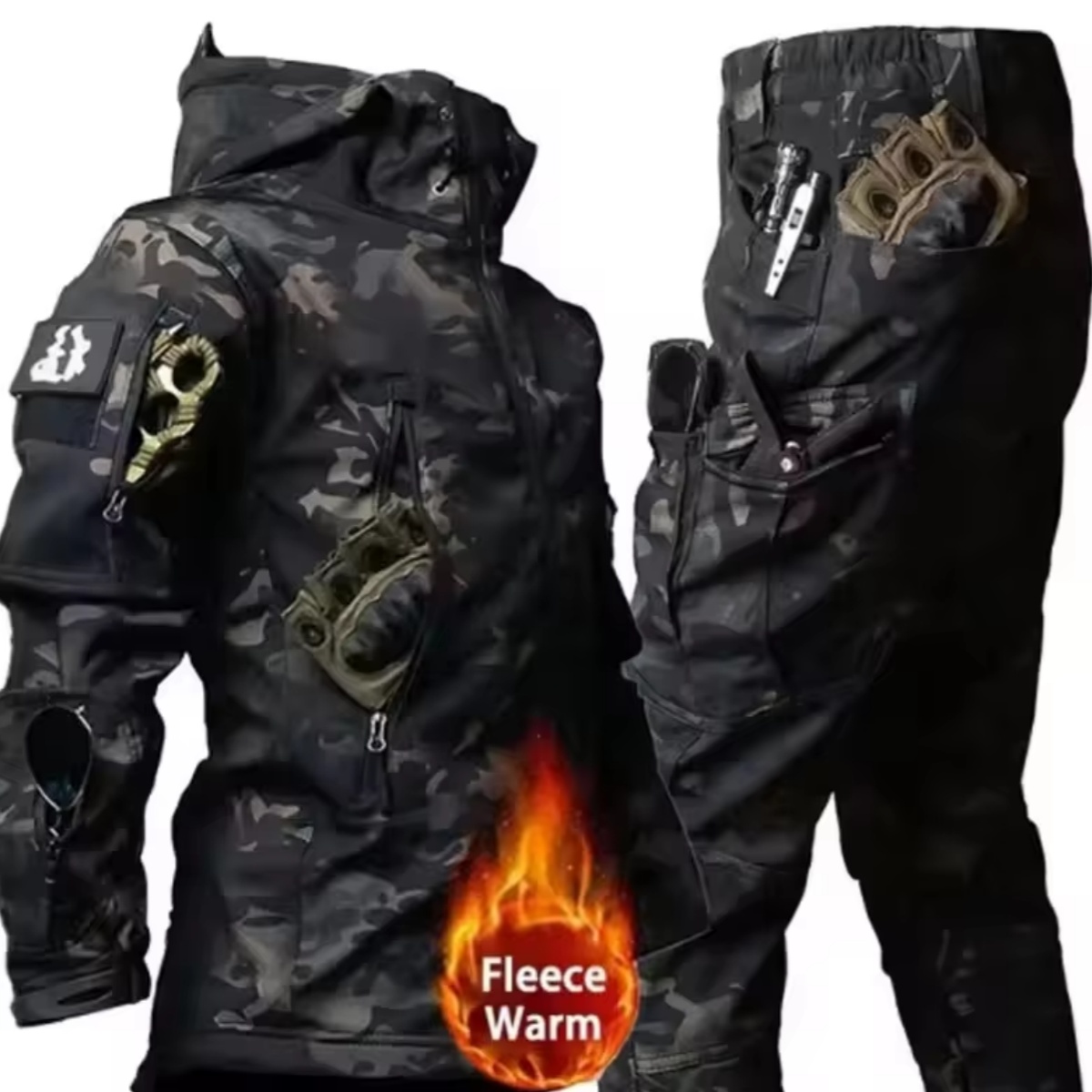 Outdoor Camping Jacket - Jaket Pria Musim Gugur dan Musim