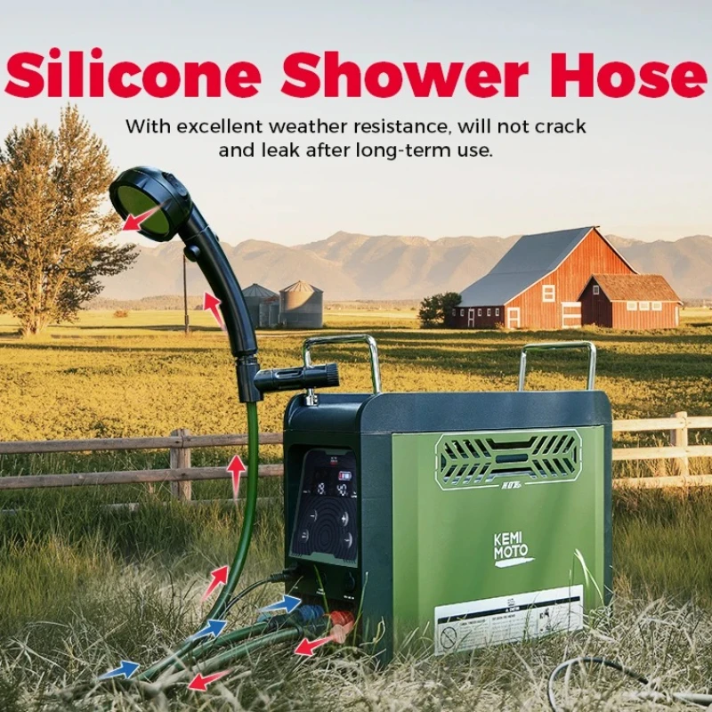 Outdoor Camping Showers - KEMIMOTO Pemanas Air Portabel Shower Butana