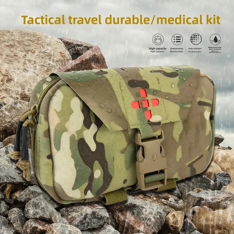 First Aid Kit Camping - Kit Darurat Medis Taktis Luar Ruangan