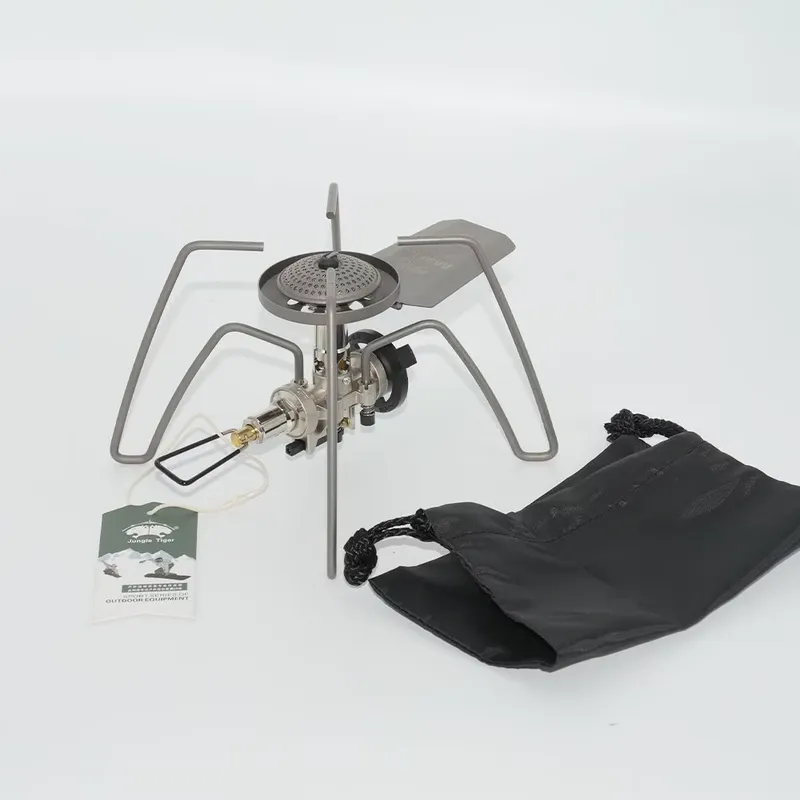 Outdoor Camping Gas Stove - Kompor Camping Titanium Lipat Portabel 2900W