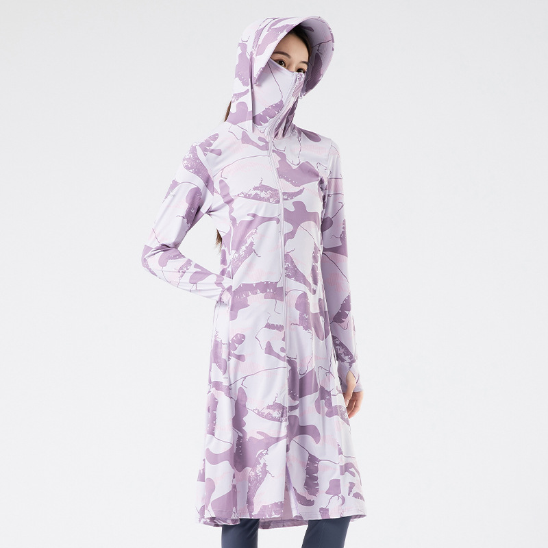 Outdoor Camping Jacket - Pakaian Pelindung Lari UPF50 Cepat Kering