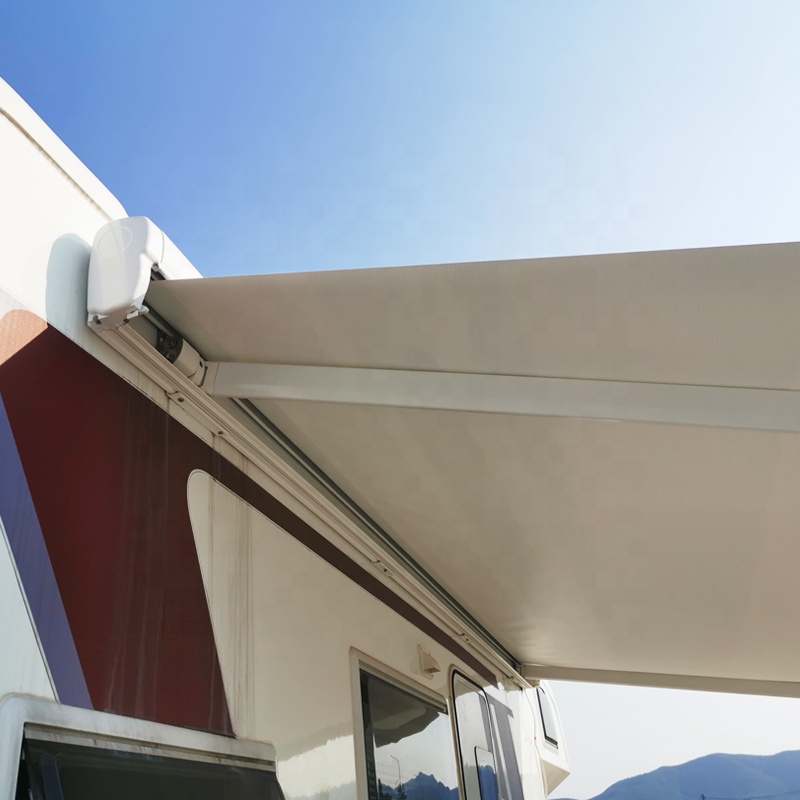 Outdoor Camping Awning - Aksesoris Eksterior RV Rangka Aluminium Alloy