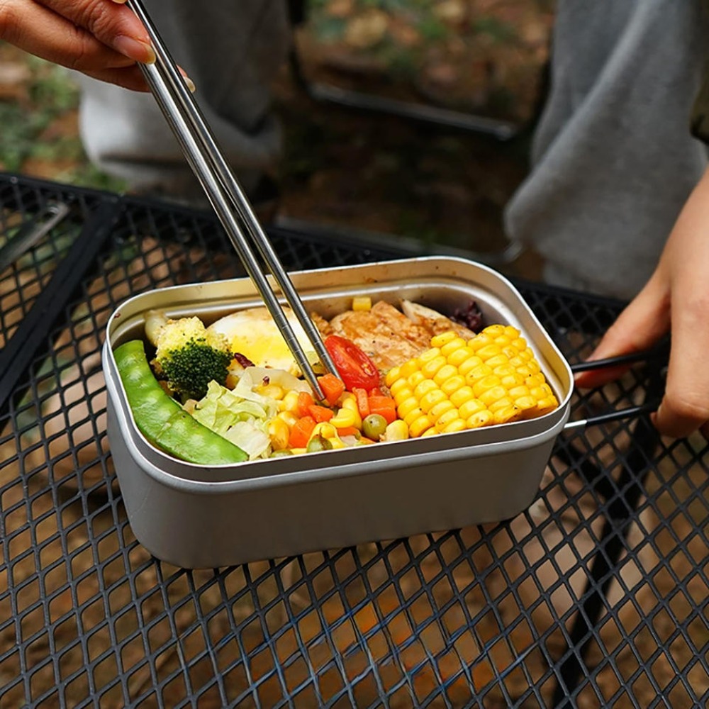Peralatan Makan Ultralight Per - Outdoor Camping Cooking Set ulasan dan harga