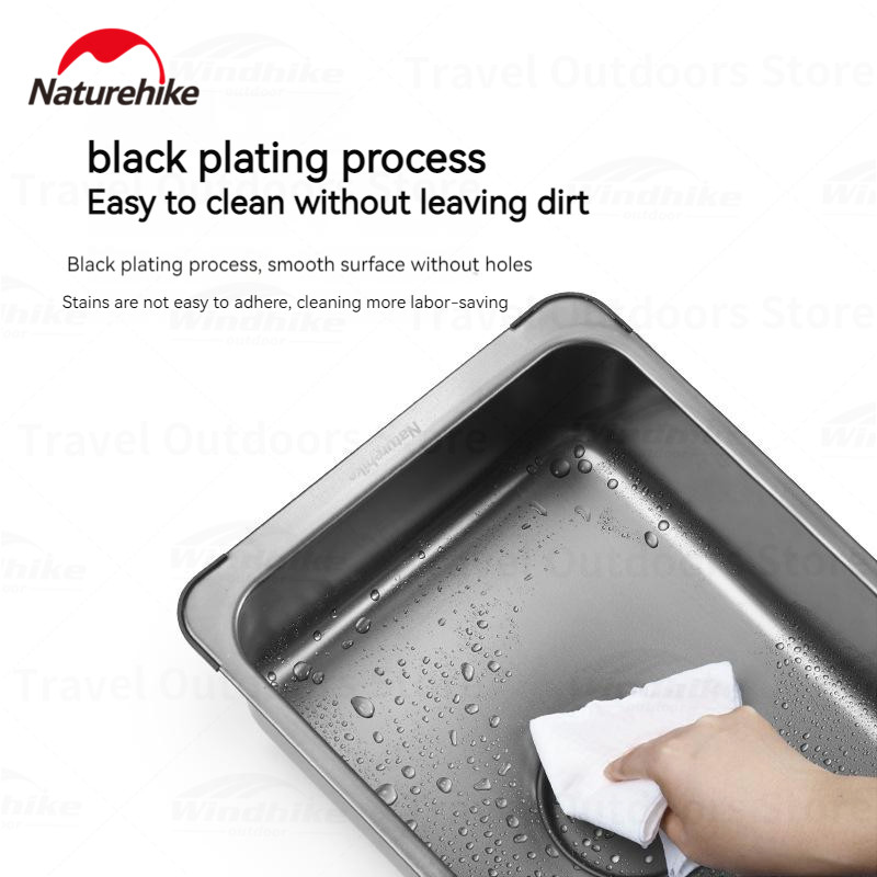 Naturehike Wastafel Baja Tahan - Outdoor Camping Kitchen With Sink ulasan dan harga