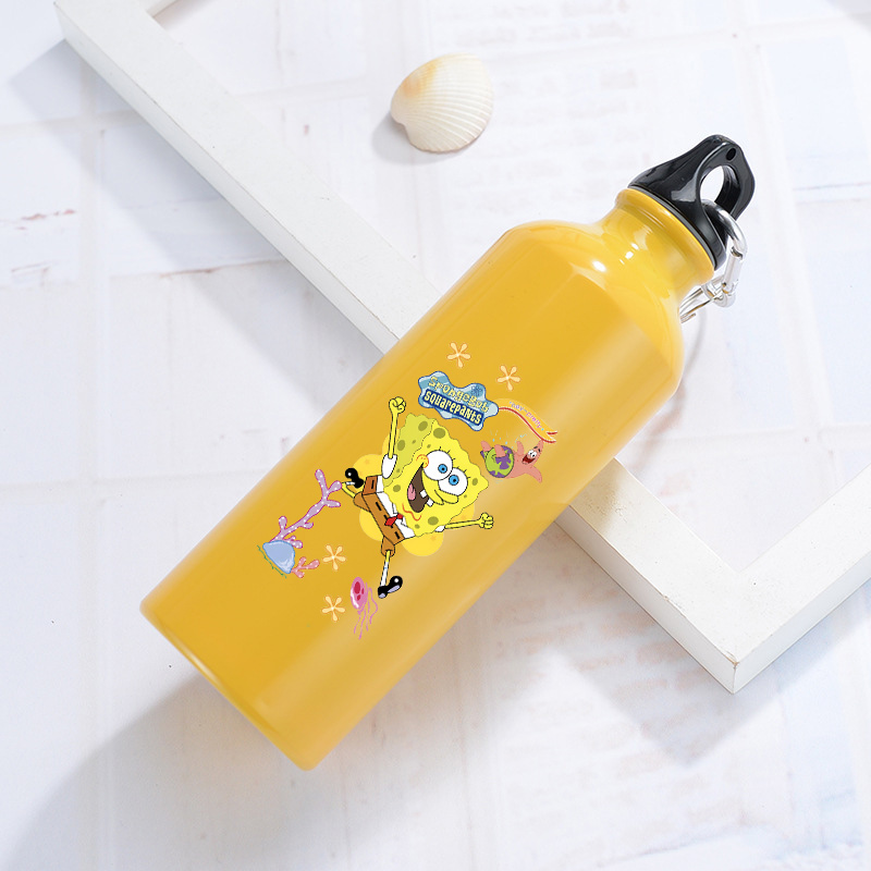 Botol Air Aluminium SpongeBob  - Outdoor Camping Kettle ulasan dan harga