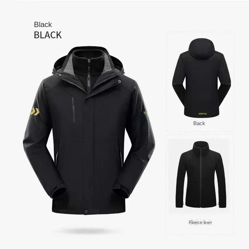 Setelan pakaian memancing pria - Outdoor Camping Jacket ulasan dan harga