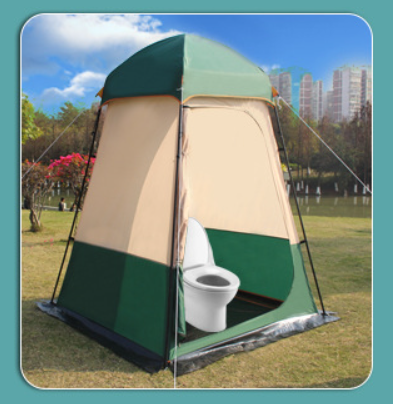 Tenda Mandi Camping Anti Air E - Outdoor Camping Showers ulasan dan harga