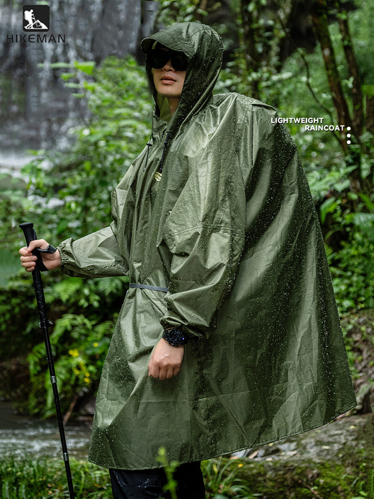 Jas Hujan Ultralight dengan Ri - Outdoor Camping Jacket ulasan dan harga
