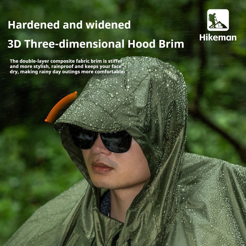 Jas Hujan Ultralight dengan Ri - Outdoor Camping Jacket ulasan dan harga