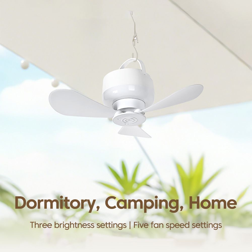 Kipas Angin Portabel dengan La - Outdoor Camping Fans ulasan dan harga
