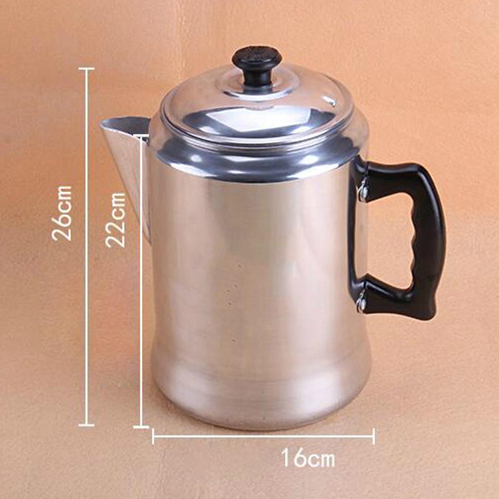Ketel Kopi Aluminium Alloy unt - Outdoor Camping Kettle ulasan dan harga