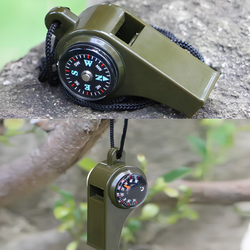 Peluit Survival Tiga dalam Sat - First Aid Kit Camping ulasan dan harga