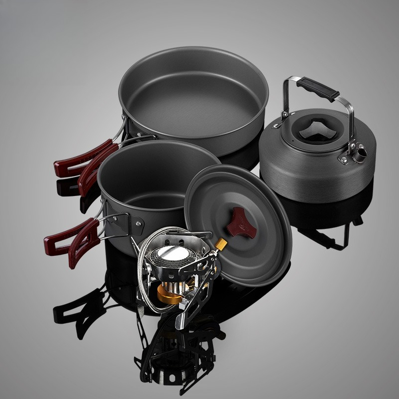 Set Peralatan Masak Kompor Gas - Outdoor Camping Gas Stove ulasan dan harga