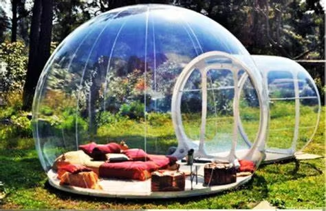Tenda Gelembung Mainan Tiup Be - Outdoor Camping Inflatable Bubble Tent Large Diy Home ulasan dan harga