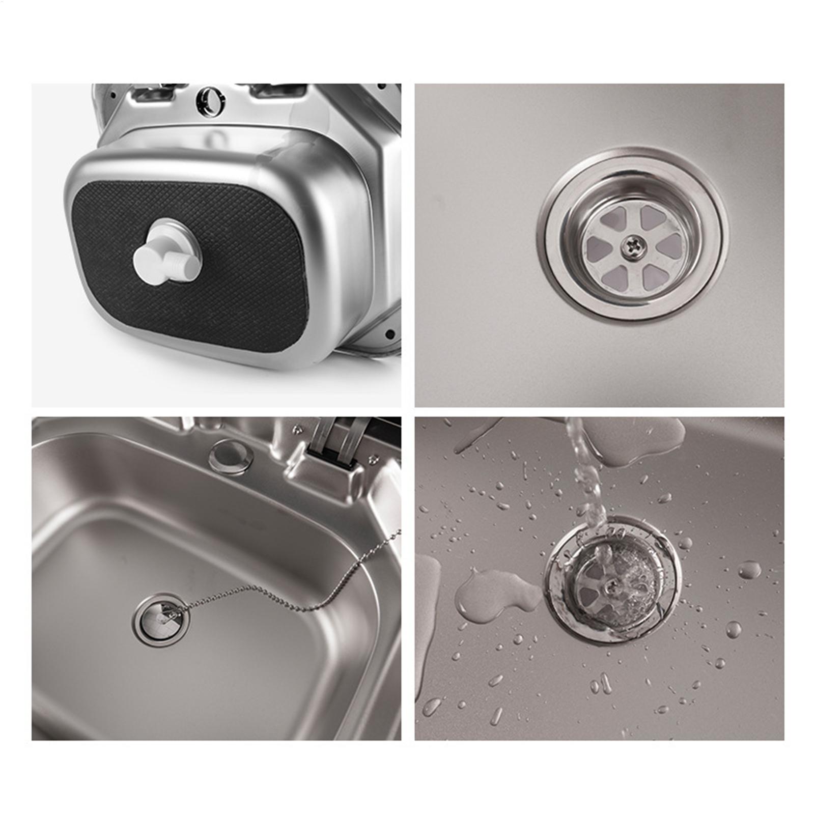 Saringan Pembuangan Air Stainl - Outdoor Camping Kitchen With Sink ulasan dan harga