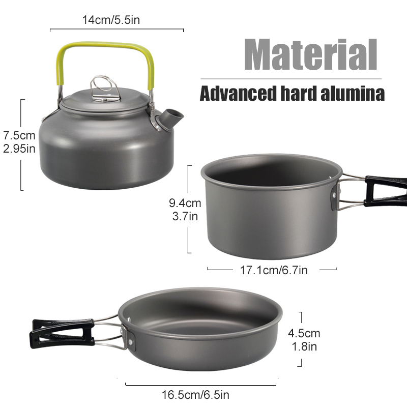 WESTTUNE Peralatan Masak Berke - Outdoor Camping Kettle ulasan dan harga