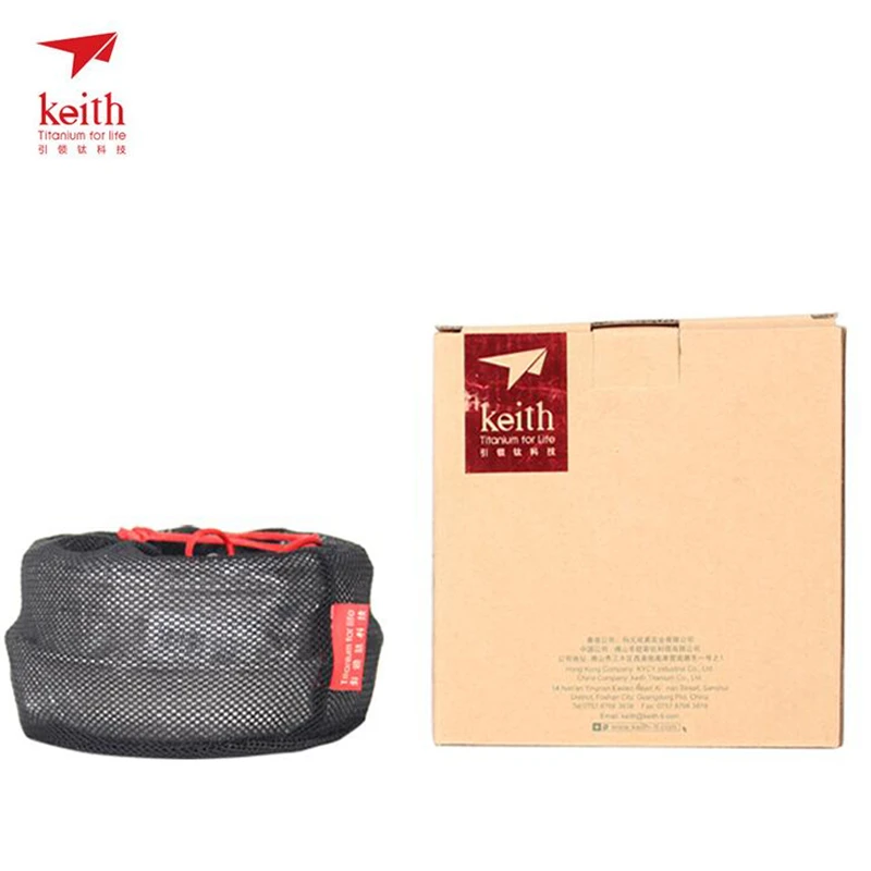 Keith Set panci masak Titanium - Outdoor Camping Cooking Set ulasan dan harga