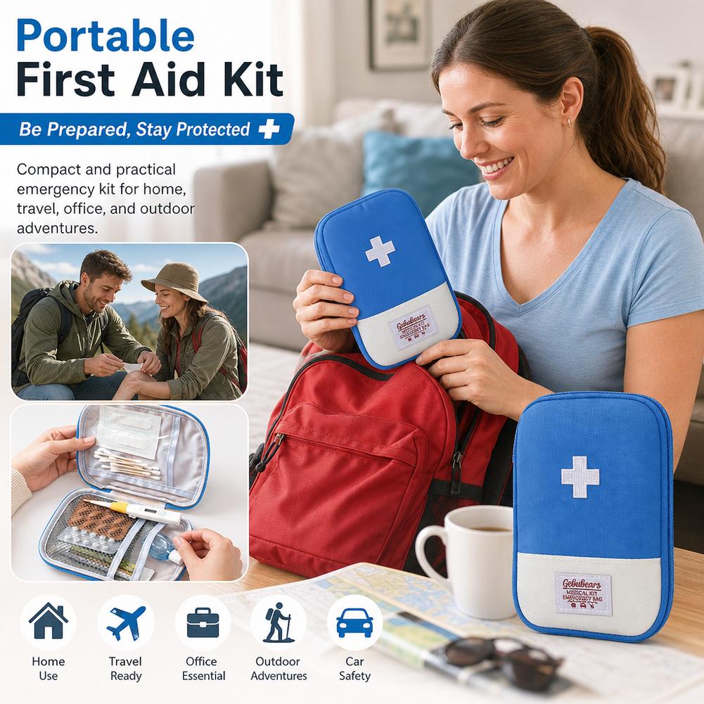 Tas P3K Portabel Berkapasitas  - First Aid Kit Camping ulasan dan harga