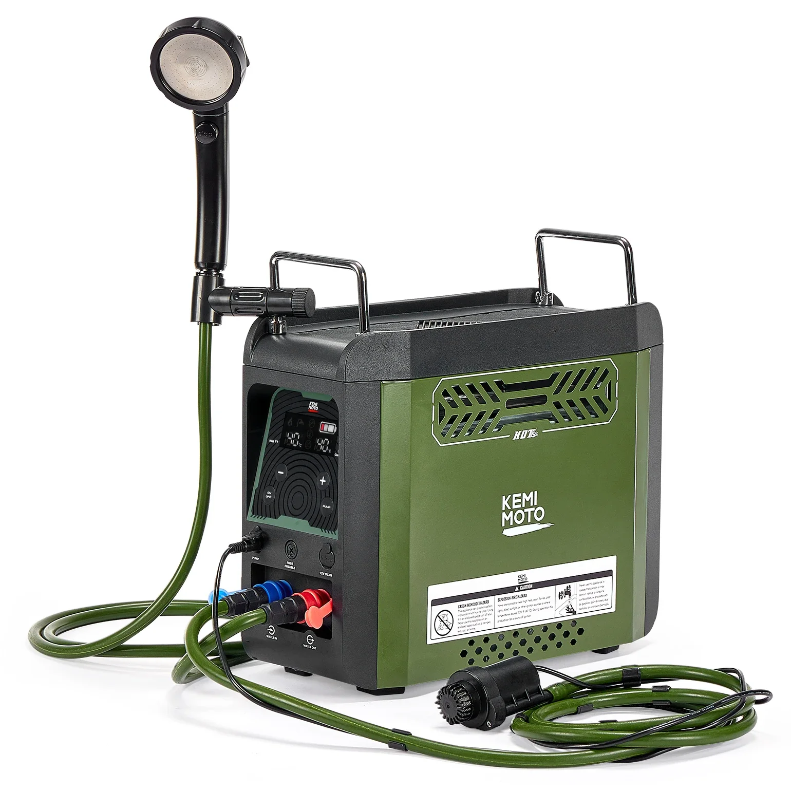 KEMIMOTO Pemanas Air Portabel  - Outdoor Camping Showers ulasan dan harga
