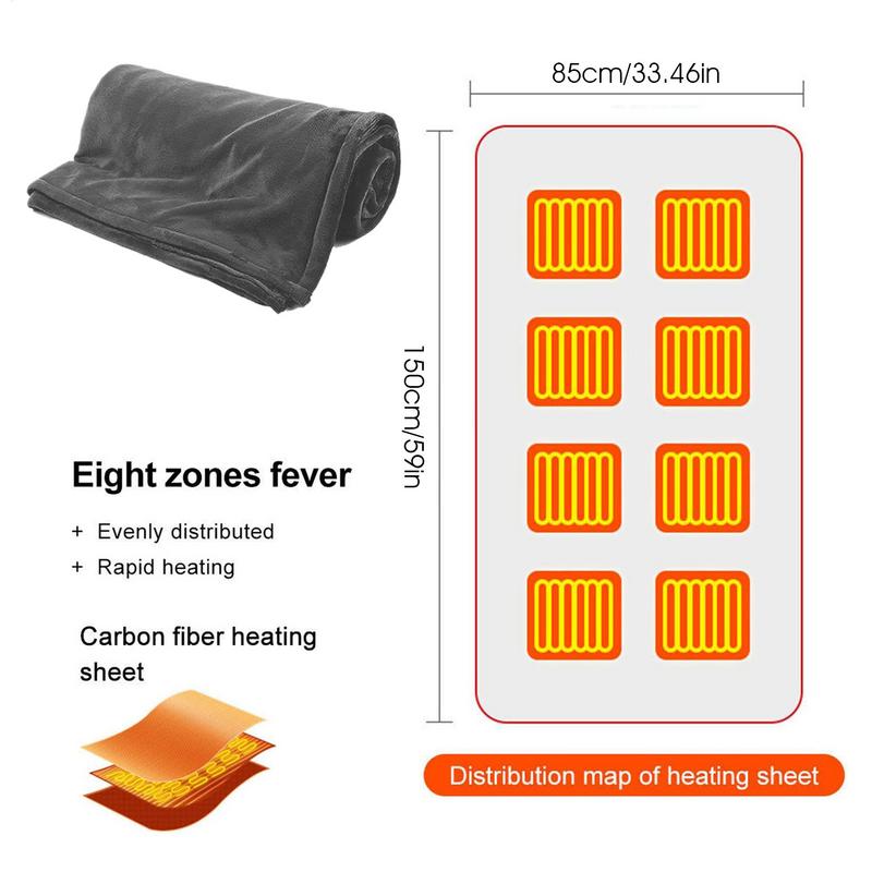 Syal pemanas listrik, selendan - Outdoor Camping Heated Blanket ulasan dan harga