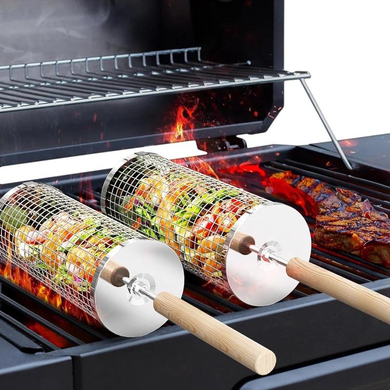 Keranjang Panggangan BBQ Baja  - Outdoor Camping Cooking Set ulasan dan harga