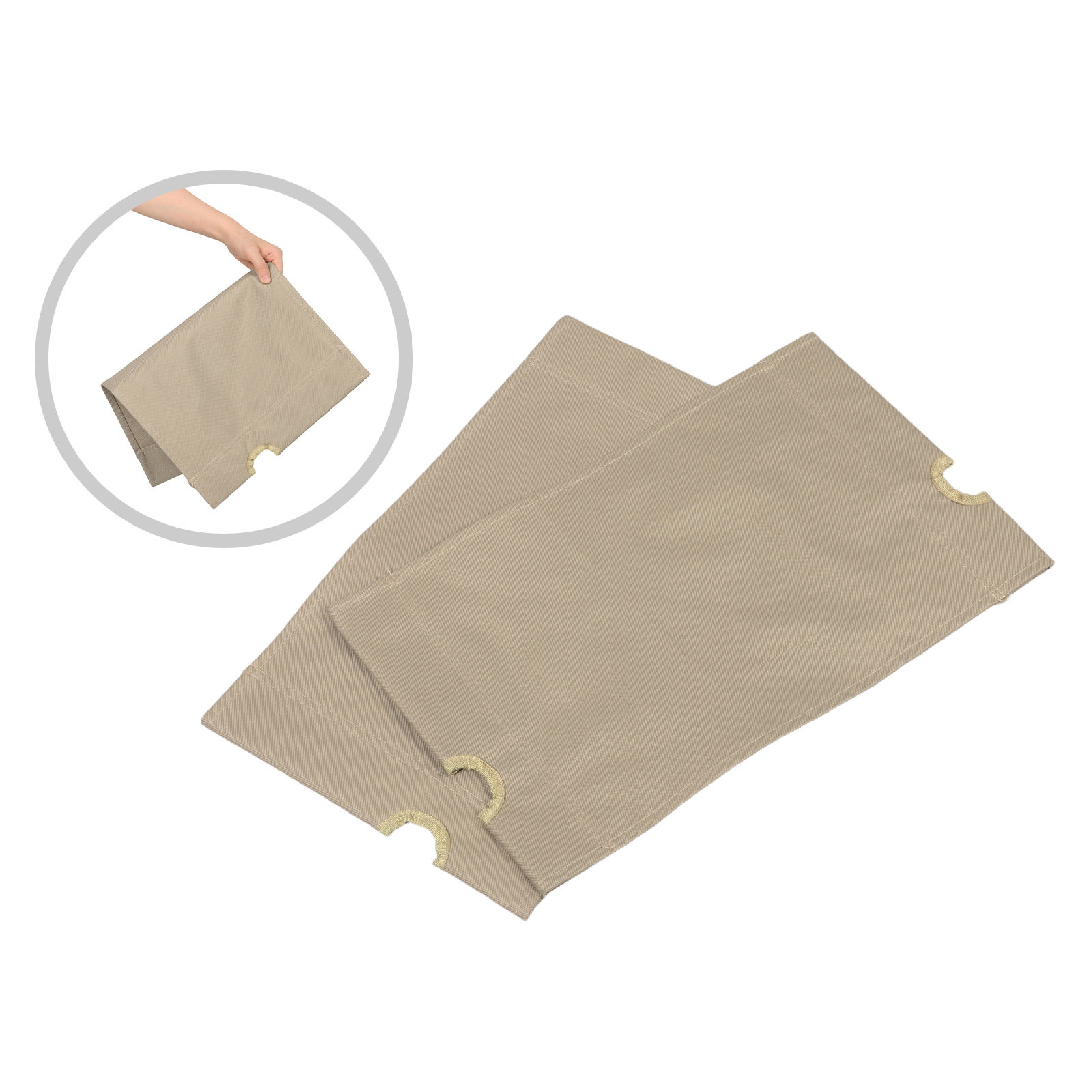 2 Buah Kain Pengganti Kursi Li - Outdoor Camping Folding Chair ulasan dan harga