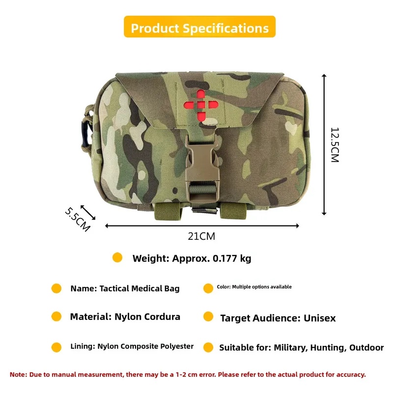 Kit Darurat Medis Taktis Luar  - First Aid Kit Camping ulasan dan harga