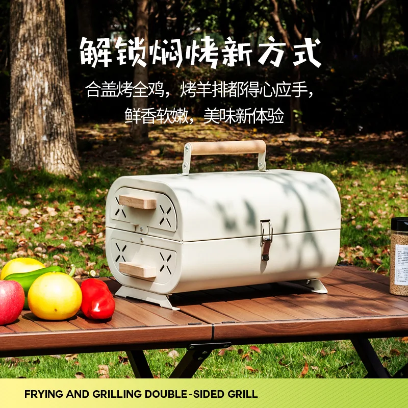 Oven Barbekyu Panggangan Rumah - Outdoor Camping Cooking Set ulasan dan harga
