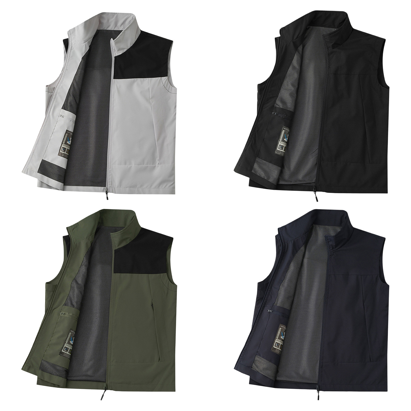 # Rompi Golf Pria M-5XL Kerah  - Outdoor Camping Jacket ulasan dan harga