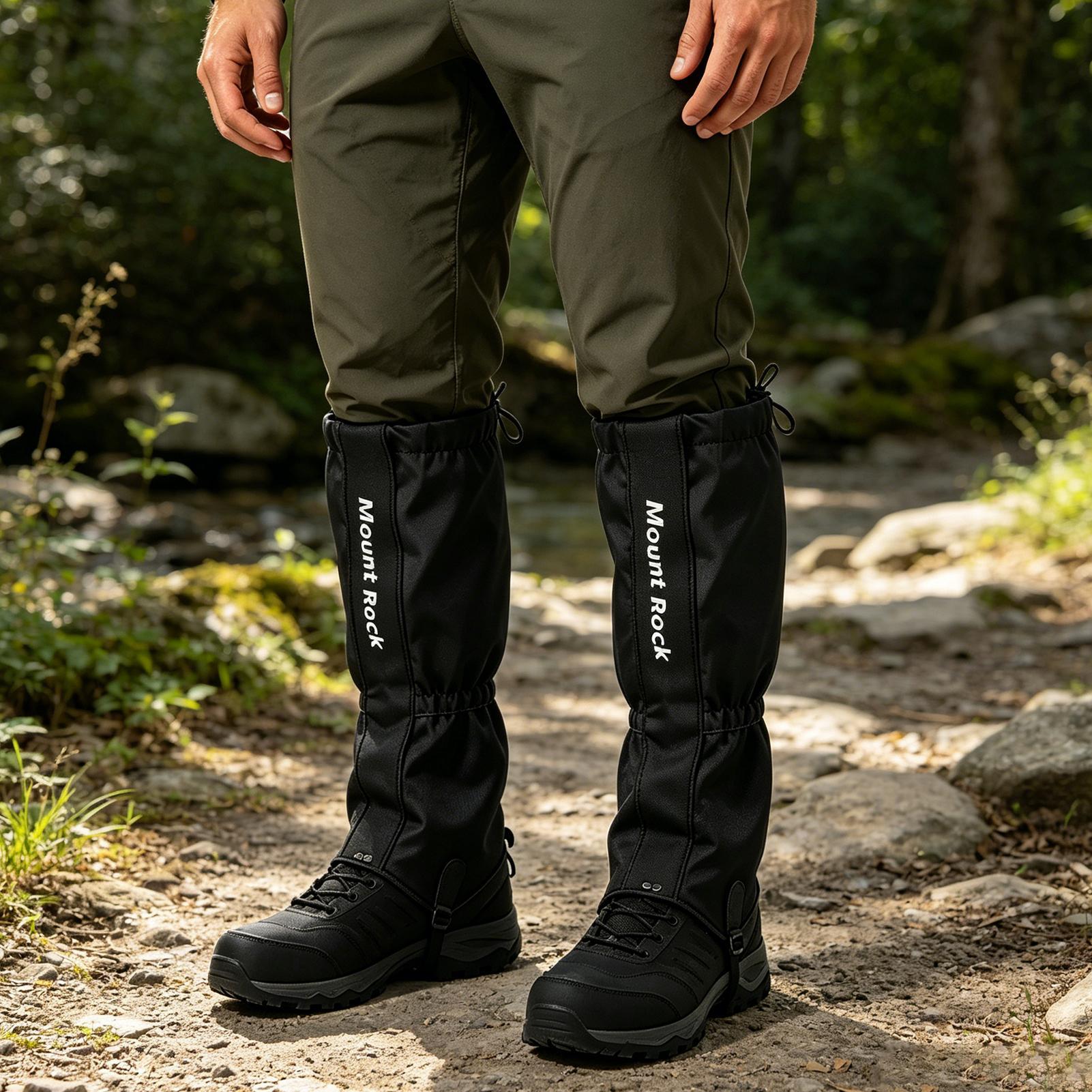 1 Pasang Pelindung Kaki Hiking - Trekking Gaiters ulasan dan harga