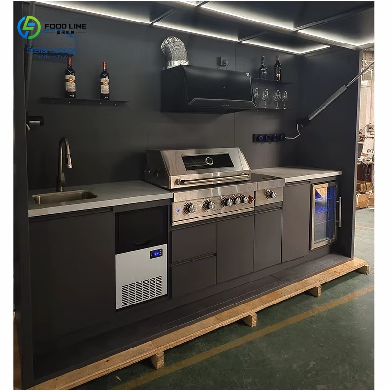 Set Dapur Luar Ruangan Berkema - Outdoor Camping Kitchen With Sink ulasan dan harga
