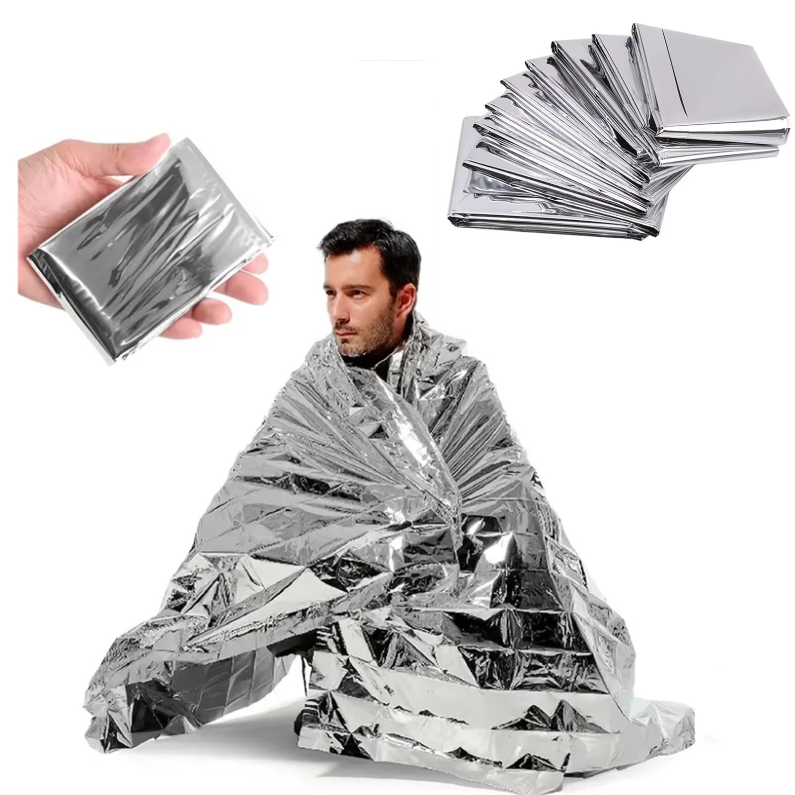 1/4PCS Selimut Darurat untuk B - First Aid Kit Camping ulasan dan harga
