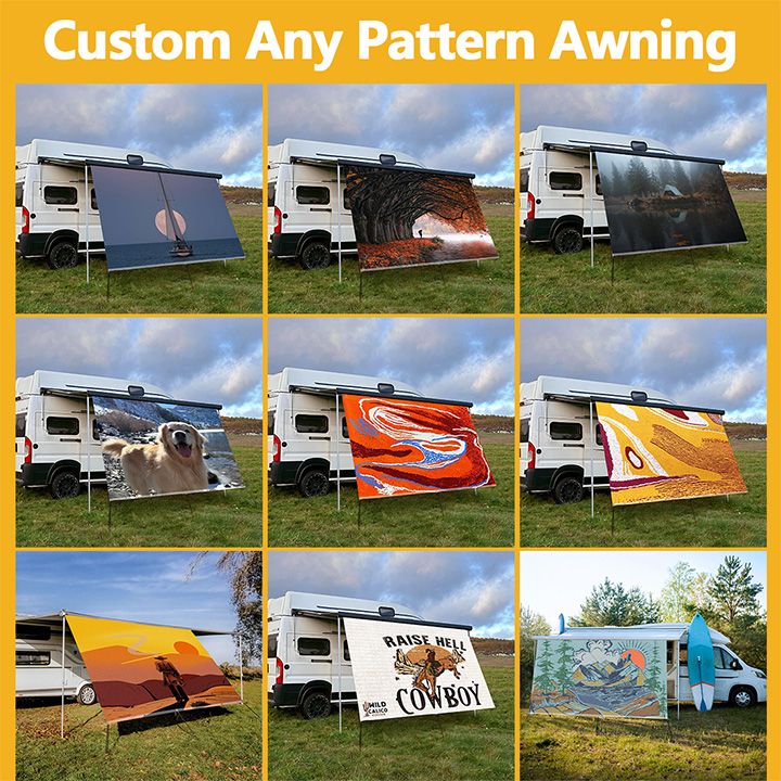 Terpal Camping Anti UV Pola Kh - Outdoor Camping Awning ulasan dan harga