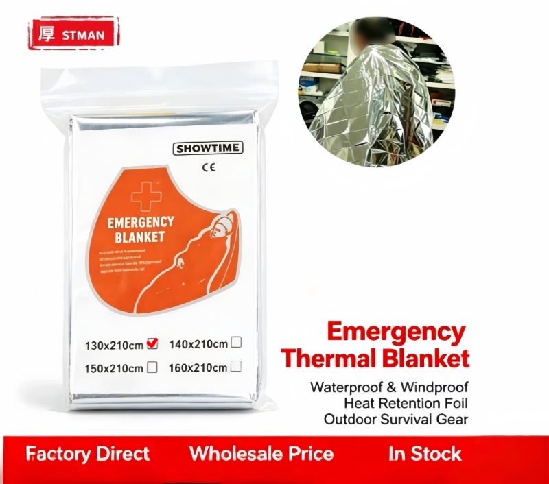 Selimut Darurat Termal Mylar,  - Outdoor Camping Heated Blanket ulasan dan harga