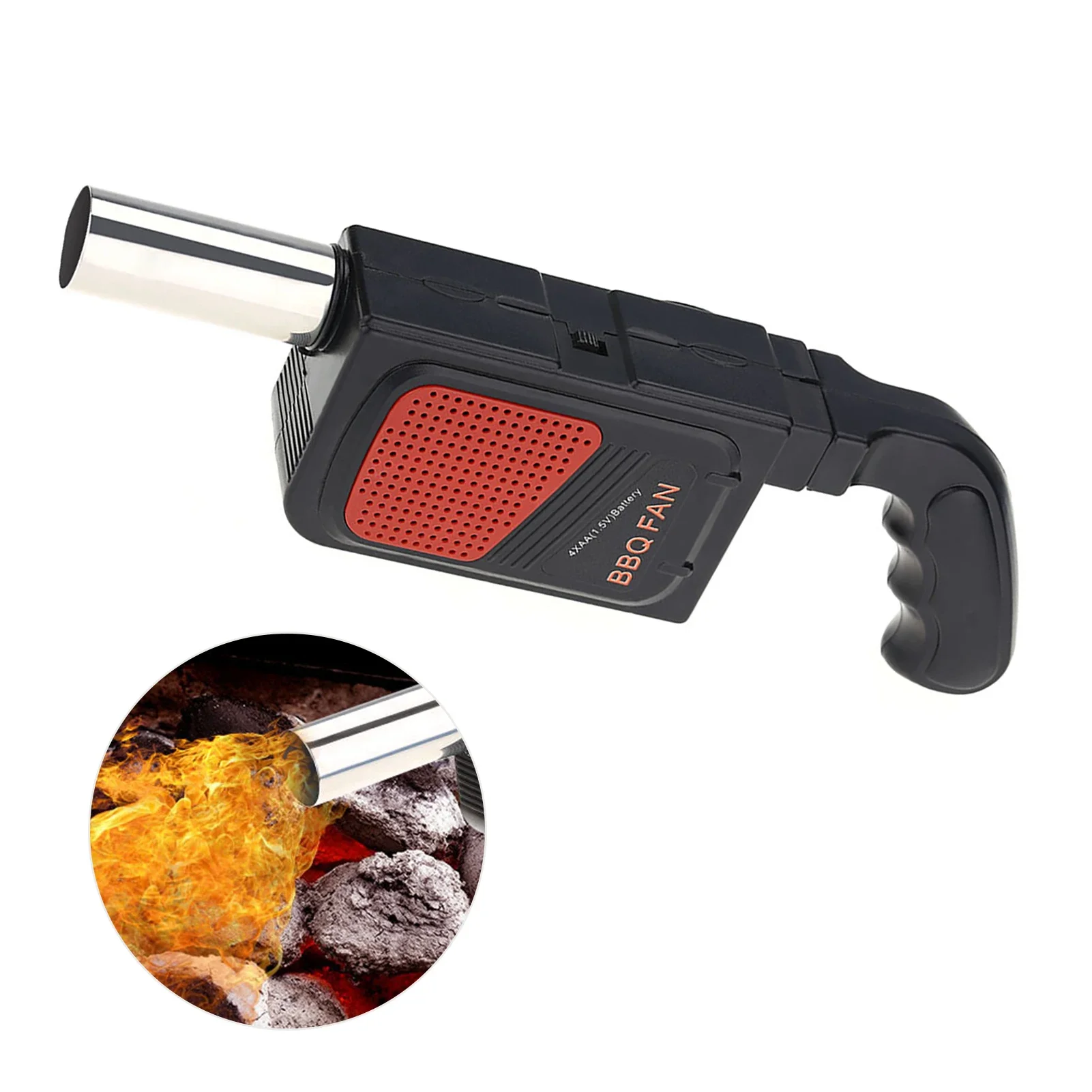Kipas BBQ Elektrik Genggam Por - Outdoor Camping Cooking Set ulasan dan harga